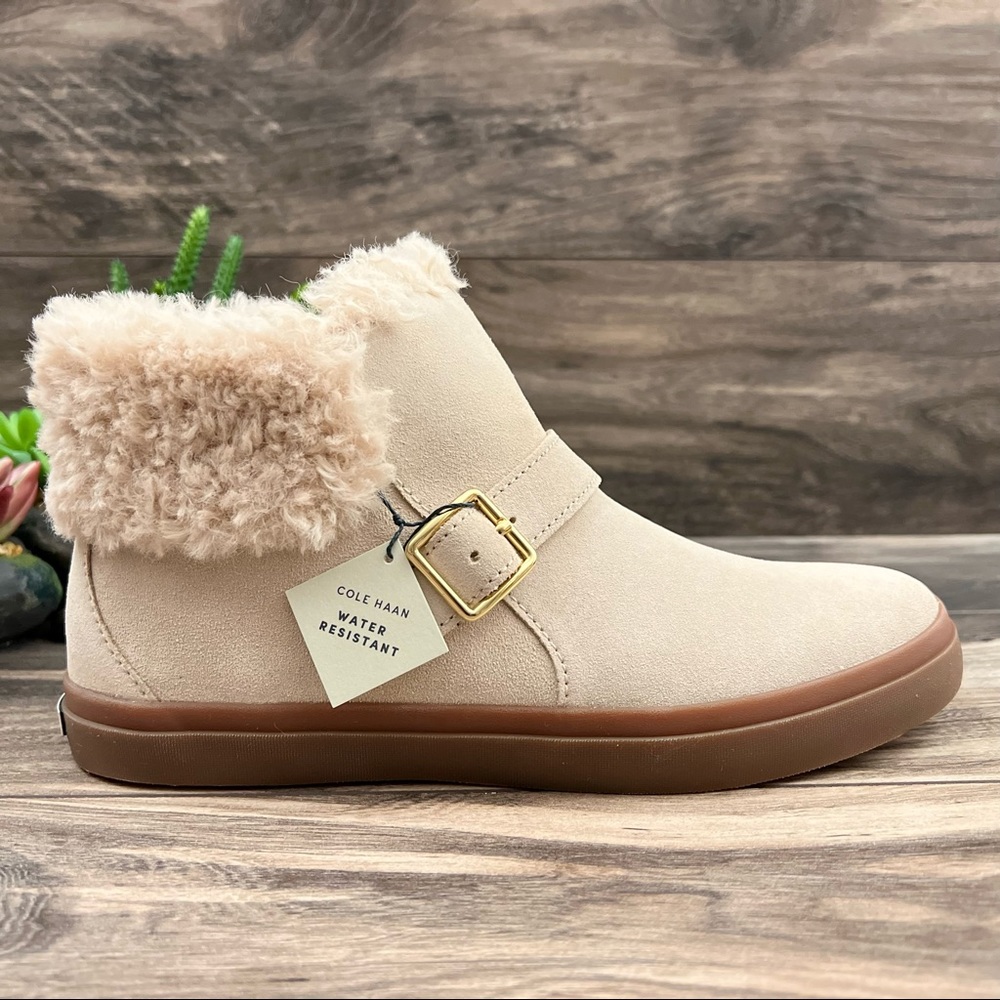 NIB Cole Haan Nantucket Cozy Ankle Boots Bootie - Picture 4 of 14